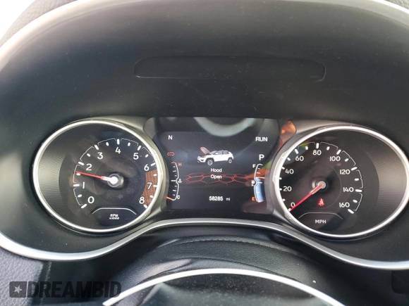 2021 Jeep Compass Limited z VIN 3C4NJDCB1MT550453, wystawiony jako Copart lot #48127825 z przebiegiem 58 285 mil mil oraz Czysty tytuł • Clean title. Historia ofert i sprzedaży dostępna na DreamBid. Obrazek 9.