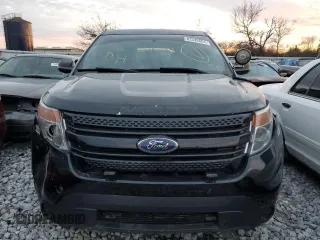 2015 Ford Utility Police Interceptor with VIN 1FM5K8AR3FGA21223, listed as a Copart auction lot 83549804 with 100,974 mi miles and Salvage Title. Bid and sale history available at carsss.com. Image 5.
