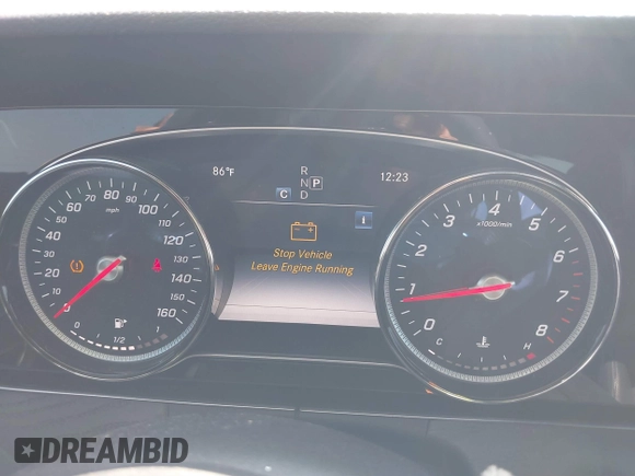 2019 Mercedes-Benz E with VIN WDD1J6HB6KF113709, listed as a IAAI auction lot 41640843 with 48,176 mi miles. Bid and sale history available at carsss.com. Image 7.