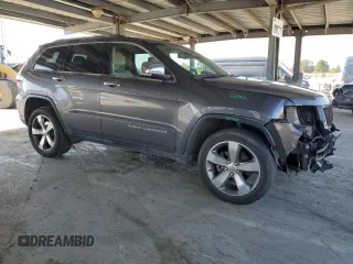 2014 Jeep Grand Cherokee Limited with VIN 1C4RJFBG7EC588986, listed as a Copart auction lot 52284405 with 92,702 mi miles and Salvage Title. Bid and sale history available at DreamBid. Image 4.