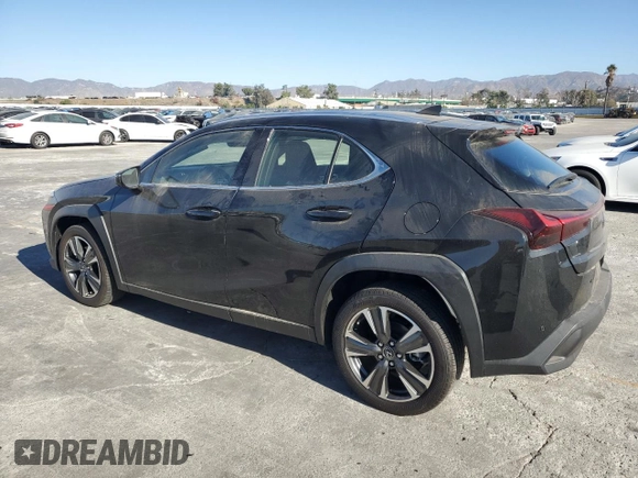2024 Lexus UX with VIN JTHX6JBH4R2192156, listed as a Copart auction lot 84512994 with 3,320 mi miles and Salvage Title. Bid and sale history available at carsss.com. Image 2.