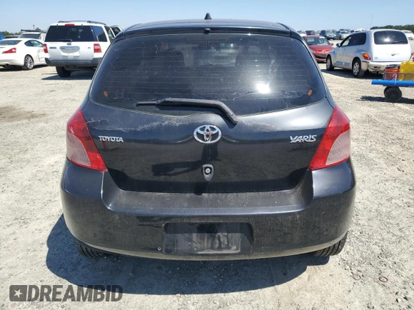 2008 Toyota Yaris with VIN JTDJT923785177098, listed as a Copart auction lot 56070785 with 138,152 mi miles and Salvage Title. Bid and sale history available at DreamBid. Image 6.