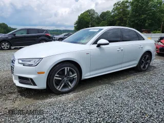 2017 Audi A4 Premium Plus with VIN WAUENAF4XHN029752, listed as a Copart auction lot 61108115 with 48,076 mi miles and Salvage title. Bid and sale history available at DreamBid. Image 1.