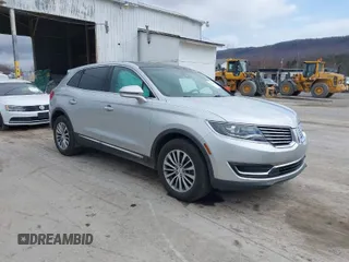 2016 Lincoln MKX Select with VIN 2LMTJ8KR6GBL59043, listed as a IAAI auction lot 41892601 with 113,756 mi miles. Bid and sale history available at carsss.com. Image 1.