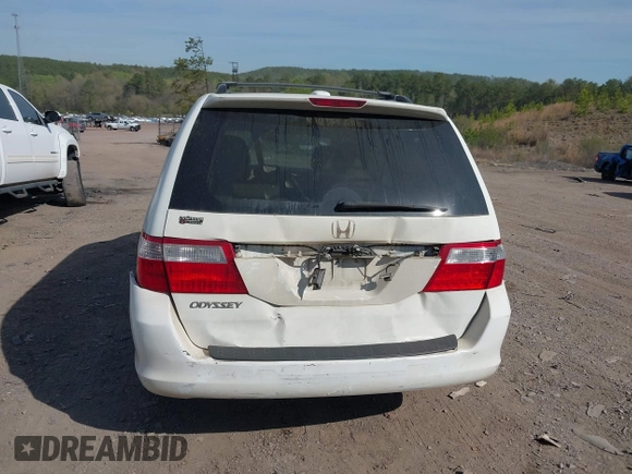2006 Honda Odyssey EX-L z VIN 5FNRL387X6B452405, wystawiony jako IAAI lot #41884680 z przebiegiem 333 366 mil mil oraz . Historia ofert i sprzedaży dostępna na DreamBid. Obrazek 6.