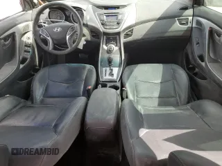 2013 Hyundai Elantra Limited with VIN KMHDH4AE4DU690826, listed as a Copart auction lot 55066595 with 75,059 mi miles and Salvage Title. Bid and sale history available at DreamBid. Image 8.