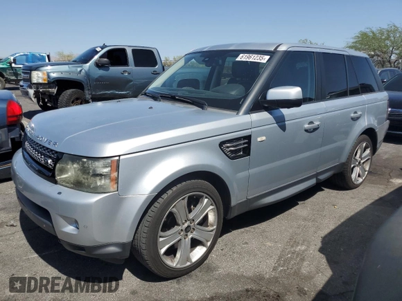2013 Land Rover Range Rover Sport HSE Lux with VIN SALSK2D48DA795321, listed as a Copart auction lot 61961235 with 149,372 mi miles and Clean title. Bid and sale history available at DreamBid. Image 1.