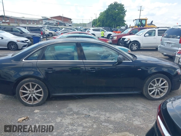 2014 Audi A4 Premium Plus with VIN WAUFFBFL0EN043699, listed as a IAAI auction lot 42766129 with 100,247 mi miles and . Bid and sale history available at DreamBid. Image 13.
