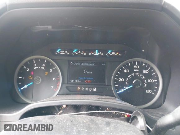 2017 Ford F-150 XL with VIN 1FTEW1EGXHFB50433, listed as a IAAI auction lot 42231546 with 105,140 mi miles and . Bid and sale history available at DreamBid. Image 7.