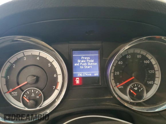 2012 Dodge Durango Crew with VIN 1C4RDJDG9CC117068, listed as a Copart auction lot 85021144 with 196,174 mi miles and Clean Title. Bid and sale history available at DreamBid. Image 9.
