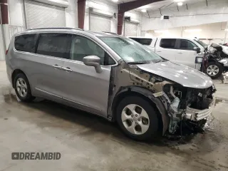 2017 Chrysler Pacifica Touring L Plus with VIN 2C4RC1EG8HR515887, listed as a Copart auction lot 54513485 with 97,736 mi miles and Salvage Title. Bid and sale history available at DreamBid. Image 4.