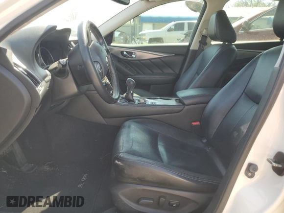 2015 Infiniti Q50 Premium with VIN JN1BV7AP4FM352906, listed as a Copart auction lot 50813885 with Not provided miles and Clean title. Bid and sale history available at DreamBid. Image 7.