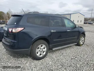 2015 Chevrolet Traverse LS with VIN 1GNKRFKD0FJ372093, listed as a Copart auction lot 52007305 with 142,206 mi miles and Clean Title. Bid and sale history available at carsss.com. Image 3.