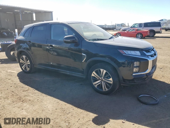 2022 Mitsubishi Outlander Sport ES with VIN JA4ARUAU7NU003460, listed as a Copart auction lot 50745475 with 78,692 mi miles and Salvage Title. Bid and sale history available at carsss.com. Image 4.