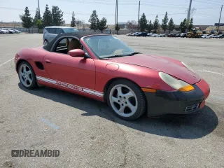 2001 Porsche Boxster with VIN WP0CA29851U623400, listed as a Copart auction lot 60160725 with Not provided miles and Salvage title. Bid and sale history available at DreamBid. Image 4.