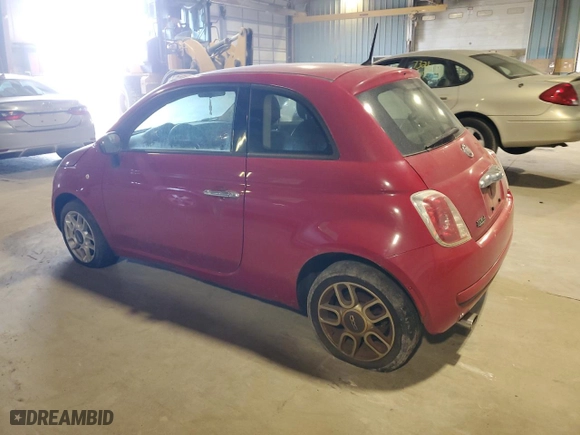 2015 FIAT 500 Pop with VIN 3C3CFFAR3FT695893, listed as a Copart auction lot 73211674 with 97,344 mi miles and Clean Title. Bid and sale history available at carsss.com. Image 2.