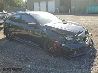 2019 Honda Civic Type R Touring with VIN SHHFK8G7XKU200389, listed as a Copart auction lot 73698754 with 47,781 mi miles and Salvage Title. Bid and sale history available at carsss.com. Image 4.