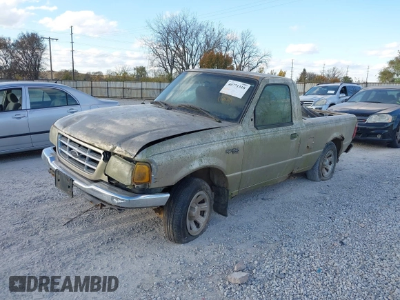2001 Ford Ranger XL with VIN 1FTYR10C71TA12090, listed as a IAAI auction lot 40771318 with 198,646 mi miles. Bid and sale history available at carsss.com. Image 2.