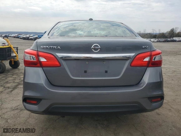 2019 Nissan Sentra SV with VIN 3N1AB7AP4KL626436, listed as a Copart auction lot 53115645 with 107,163 mi miles and Clean Title. Bid and sale history available at carsss.com. Image 6.