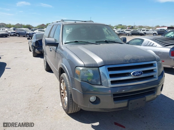2011 Ford Expedition EL Limited with VIN 1FMJK1K52BEF36186, listed as a IAAI auction lot 41812788 with 1 mi miles. Bid and sale history available at carsss.com. Image 1.