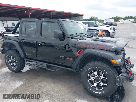 2021 Jeep Wrangler Unlimited Rubicon with VIN 1C4HJXFG7MW662092, listed as a IAAI auction lot 42139521 with 32,055 mi miles and . Bid and sale history available at DreamBid. Image 17.