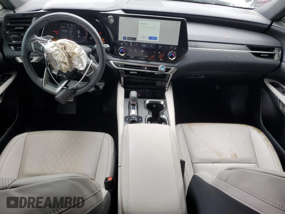 2023 Lexus RX 350 with VIN JTJCHMAA9P2005987, listed as a Copart auction lot 57335515 with 27,538 mi miles and Salvage title. Bid and sale history available at DreamBid. Image 8.