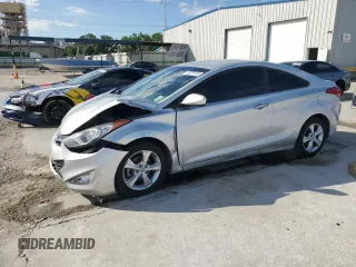 2013 Hyundai Elantra GS z VIN KMHDH6AE9DU005263, wystawiony jako Copart lot #53275105 z przebiegiem 96 160 mil mil oraz Szkoda całkowita • Salvage title. Historia ofert i sprzedaży dostępna na DreamBid. Obrazek 1.