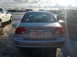 2003 Honda Civic DX with VIN 2HGES16483H914854, listed as a Copart auction lot 84275274 with 20,803 mi miles and Salvage Title. Bid and sale history available at carsss.com. Image 6.