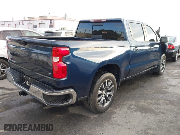 2022 Chevrolet Silverado 1500 LT with VIN 1GCPACED4NZ526840, listed as a IAAI auction lot 41444529 with 22,393 mi miles. Bid and sale history available at carsss.com. Image 4.