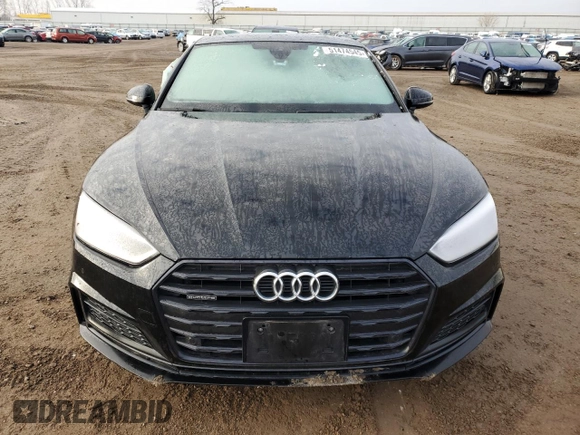 2019 Audi A5 Premium Plus with VIN WAUTNAF52KA030215, listed as a Copart auction lot 51474545 with 53,320 mi miles and Clean Title. Bid and sale history available at DreamBid. Image 5.
