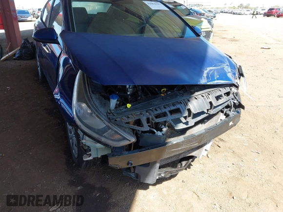 2019 Hyundai Accent SE with VIN 3KPC24A35KE049633, listed as a IAAI auction lot 42004181 with 74,920 mi miles. Bid and sale history available at carsss.com. Image 6.
