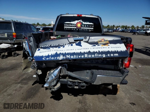 2023 Ford F-350 XL with VIN 1FT8W3BM0PEC08475, listed as a Copart auction lot 43587265 with 38,805 mi miles and Salvage title. Bid and sale history available at DreamBid. Image 6.