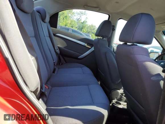 2010 Chevrolet Aveo 1LT with VIN KL1TD5DE5AB134990, listed as a Copart auction lot 52554485 with 115,002 mi miles and Salvage Title. Bid and sale history available at DreamBid. Image 10.