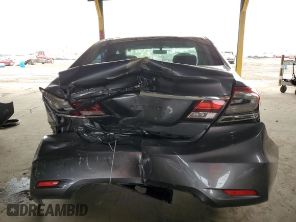 2015 Honda Civic EX z VIN 19XFB2F8XFE099620, wystawiony jako Copart lot #55479255 z przebiegiem 101 541 mil mil oraz Szkoda całkowita • Salvage title. Historia ofert i sprzedaży dostępna na DreamBid. Obrazek 6.