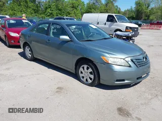 2008 Toyota Camry LE with VIN 4T1BE46K18U760223, listed as a IAAI auction lot 42143764 with 102,938 mi miles. Bid and sale history available at carsss.com. Image 1.