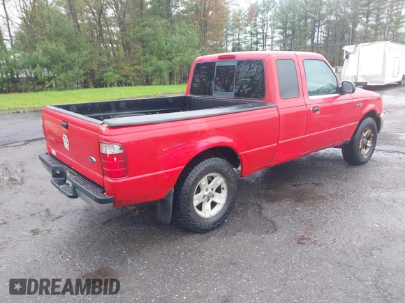 2004 Ford Ranger XL Fleet with VIN 1FTZR15E74TA06406, listed as a IAAI auction lot 42154985 with 231,738 mi miles and . Bid and sale history available at DreamBid. Image 4.