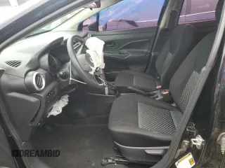 2021 Nissan Versa S with VIN 3N1CN8DV1ML858060, listed as a Copart auction lot 55814265 with 112,641 mi miles and Salvage title. Bid and sale history available at DreamBid. Image 7.