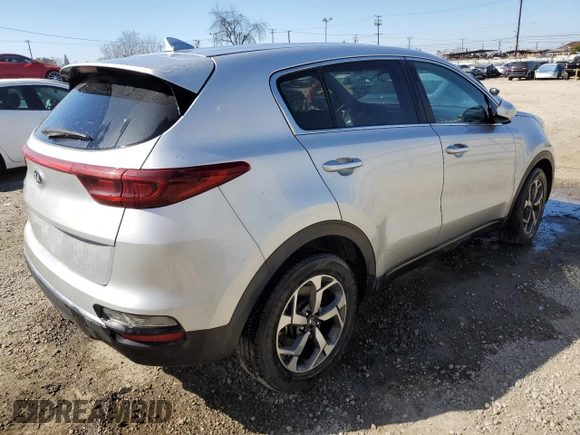 2021 Kia Sportage LX with VIN KNDPM3AC5M7915467, listed as a Copart auction lot 46651015 with 95,211 mi miles and Salvage Title. Bid and sale history available at carsss.com. Image 3.