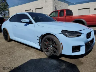 2023 BMW M2 with VIN 3MF13DM08P8D61938, listed as a Copart auction lot 54219205 with 17,311 mi miles and Salvage Title. Bid and sale history available at carsss.com. Image 4.