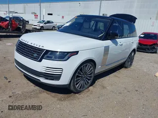 2022 Land Rover Range Rover Westminster z VIN SALGS2RU3NA460712, wystawiony jako IAAI lot #41578730 z przebiegiem 57 119 mil mil oraz . Historia ofert i sprzedaży dostępna na DreamBid. Obrazek 2.
