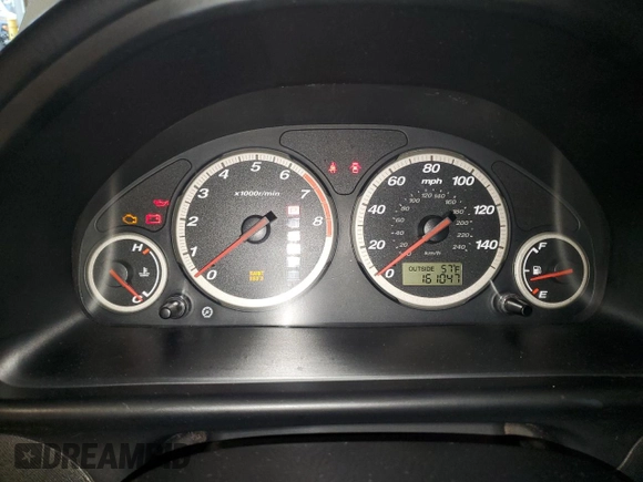 2005 Honda CR-V EX with VIN JHLRD78865C010815, listed as a Copart auction lot 52749385 with 161,047 mi miles and Salvage Title. Bid and sale history available at carsss.com. Image 9.