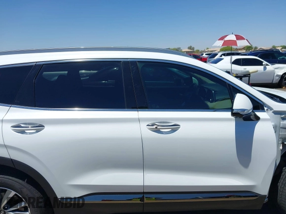 2020 Hyundai Santa Fe Limited with VIN 5NMS5CAD8LH209374, listed as a IAAI auction lot 42212130 with 32,378 mi miles and . Bid and sale history available at DreamBid. Image 14.