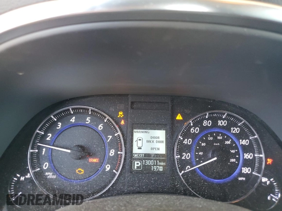 2015 Infiniti QX70 z VIN JN8CS1MW9FM481836, wystawiony jako Copart lot #57801425 z przebiegiem 130 011 mil mil oraz Szkoda całkowita • Salvage title. Historia ofert i sprzedaży dostępna na DreamBid. Obrazek 9.