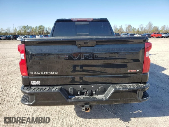2020 Chevrolet Silverado 1500 RST with VIN 3GCPWDED5LG214689, listed as a Copart auction lot 87282244 with 96,428 mi miles and Non Repairable. Bid and sale history available at DreamBid. Image 6.