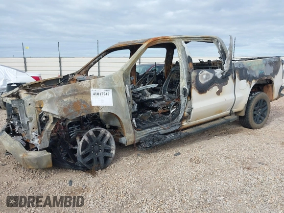 2023 Chevrolet Silverado 1500 LT Trail Boss with VIN 3GCUDFE85PG210977, listed as a IAAI auction lot 41017747 with Not Provided miles and . Bid and sale history available at DreamBid. Image 2.