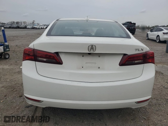 2017 Acura TLX V6 with VIN 19UUB2F31HA002307, listed as a Copart auction lot 51569435 with 89,614 mi miles and Salvage Title. Bid and sale history available at carsss.com. Image 6.