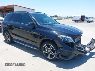 2018 Mercedes-Benz GLE 550e with VIN 4JGDA6DB8JB166698, listed as a IAAI auction lot 42483143 with 77,601 mi miles and . Bid and sale history available at DreamBid. Image 1.