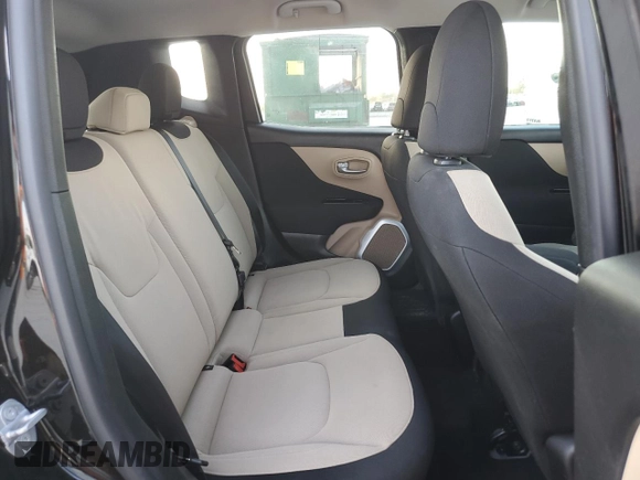 2017 Jeep Renegade Sport with VIN ZACCJAAB2HPF38883, listed as a Copart auction lot 77474204 with 120,687 mi miles and Salvage title. Bid and sale history available at DreamBid. Image 11.