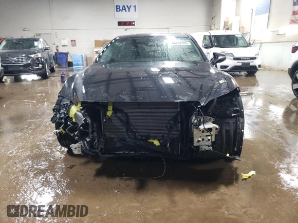 2022 Lexus LS with VIN JTHD51GFXN5010742, listed as a Copart auction lot 48202395 with 13,389 mi miles and Salvage Title. Bid and sale history available at carsss.com. Image 5.