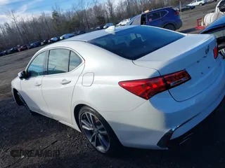 2020 Acura TLX w/Technology Pkg with VIN 19UUB3F47LA003145, listed as a IAAI auction lot 41571081 with 26,537 mi miles. Bid and sale history available at carsss.com. Image 3.